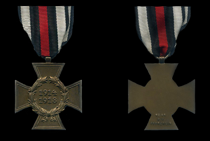 Honour Cross - non-combatants